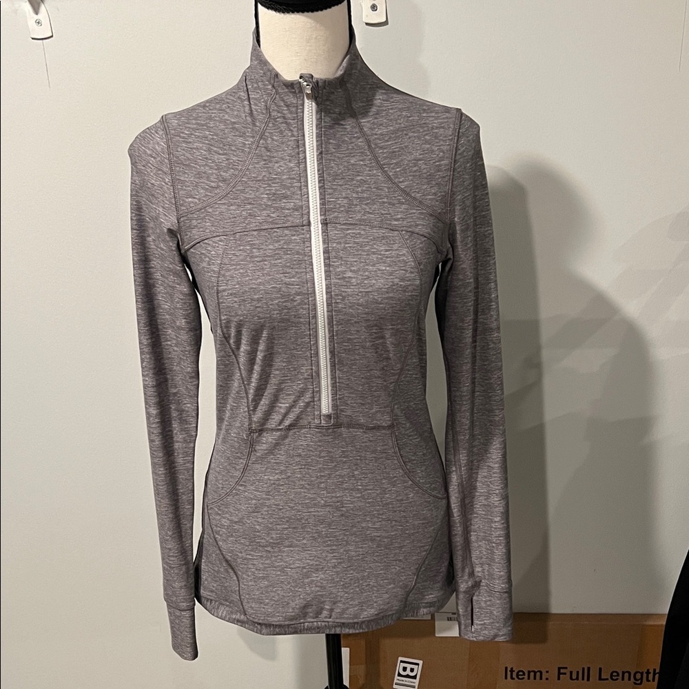 Lululemon Gray Women's Quarter-Zip Define Jacket